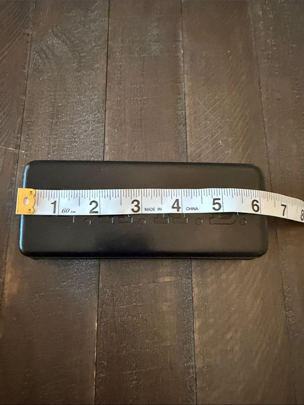L.A.M.B. Black Embossed Eyewear Case